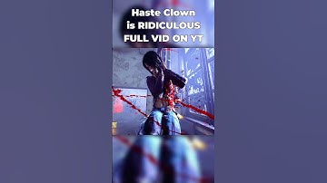 Haste Clown is RIDICULOUS 🤡 Full Vid on YT #dbd #fyp #funny #dbdclips #deadbydaylight