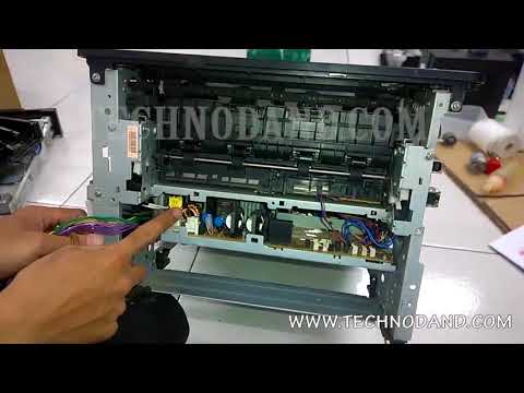 Replace Fuser Film Sleeve And Pressure Roller HP Laserjet Pro 400 m401n - Part 3