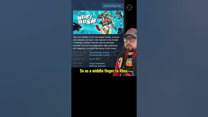 People are REVERSE review bombing Hi-Fi Rush on Steam! #xbox #steam #pc #hifirush #layoffs #shutdown