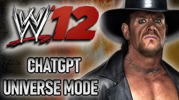 ChatGPT Has TAKEN OVER Universe Mode in WWE