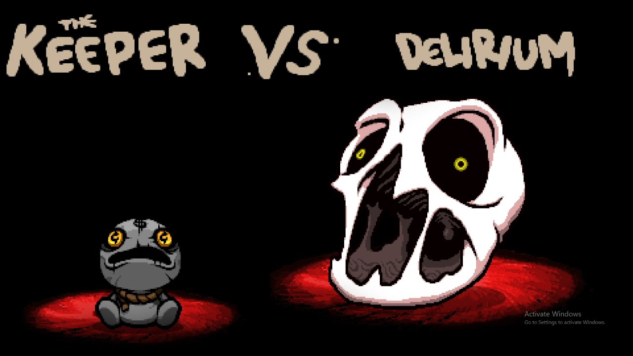 Binding of Isaac: Repentance Tainted Keeper vs Delirium no hit