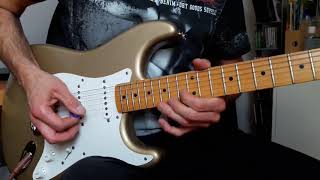 Parisienne Walkways (Gary Moore) - guitar solo cover