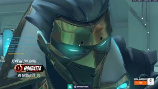 21K DMG! SOLDIER IS THE PURE AIM TEST - IDDQD SOLDIER 76 - POTG