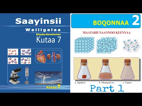 Saayinsii Waliigalaa Kutaa 7ffaa Boqonnaa 2 Part 1