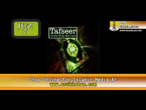 06 Tafseer - Juz 07 - Mufti Ismail Menk