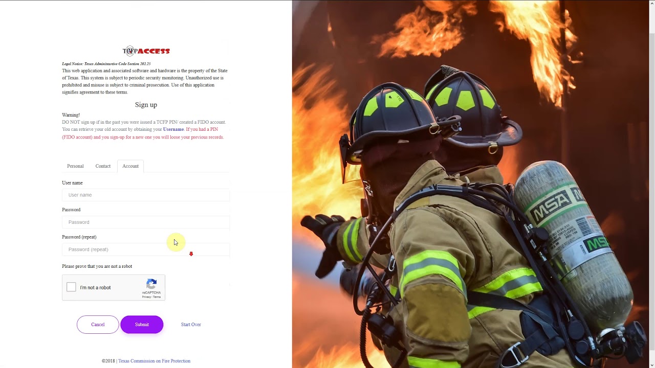 FIDO Login - Account Creation (NO AUDIO)