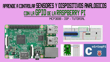 Raspberry PI - Leer sensores y elementos analogicos - Tutorial - GPIO