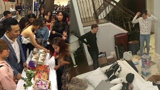 Tưởng Trấn Thành ra nước ngoài sang chảnh thế nào, nhìn loạt ảnh bị vợ chồng Việt Hương ‘bóc mẽ’ này