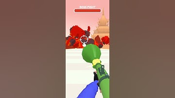 Block craft shootter 3D 💪💪 Red monster