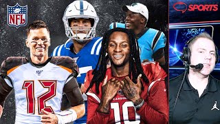 NFL Free Agency Rumors, Winners and Losers! Tom Brady To The Bucs, Hopkins to the Cards and more!
