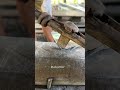 Proses merapikan ujung tengkuit #work #blacksmith
