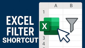Excel filter function shortcut key // without using your mouse