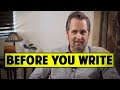 What Should A Screenwriter Know Before Writing A Screenplay? - Erik Bork