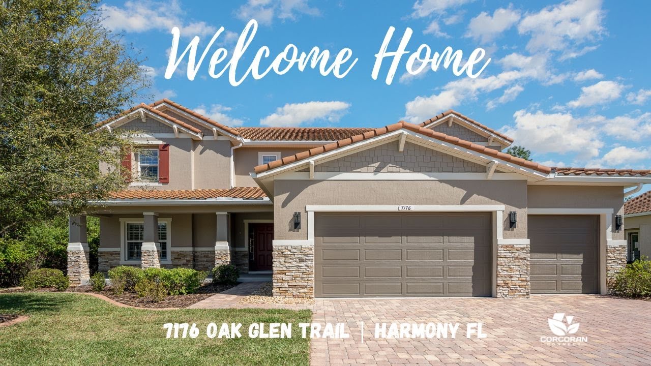 Harmony Florida Home For Sale At 7176 Oak Glen Trail Harmony FL 34773