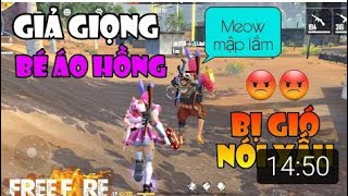 Free Fire] Giả Giọng Bé Áo Hồng Siu Cute Troll Lão Gió Và Bị Nói Xấu screenshot 5