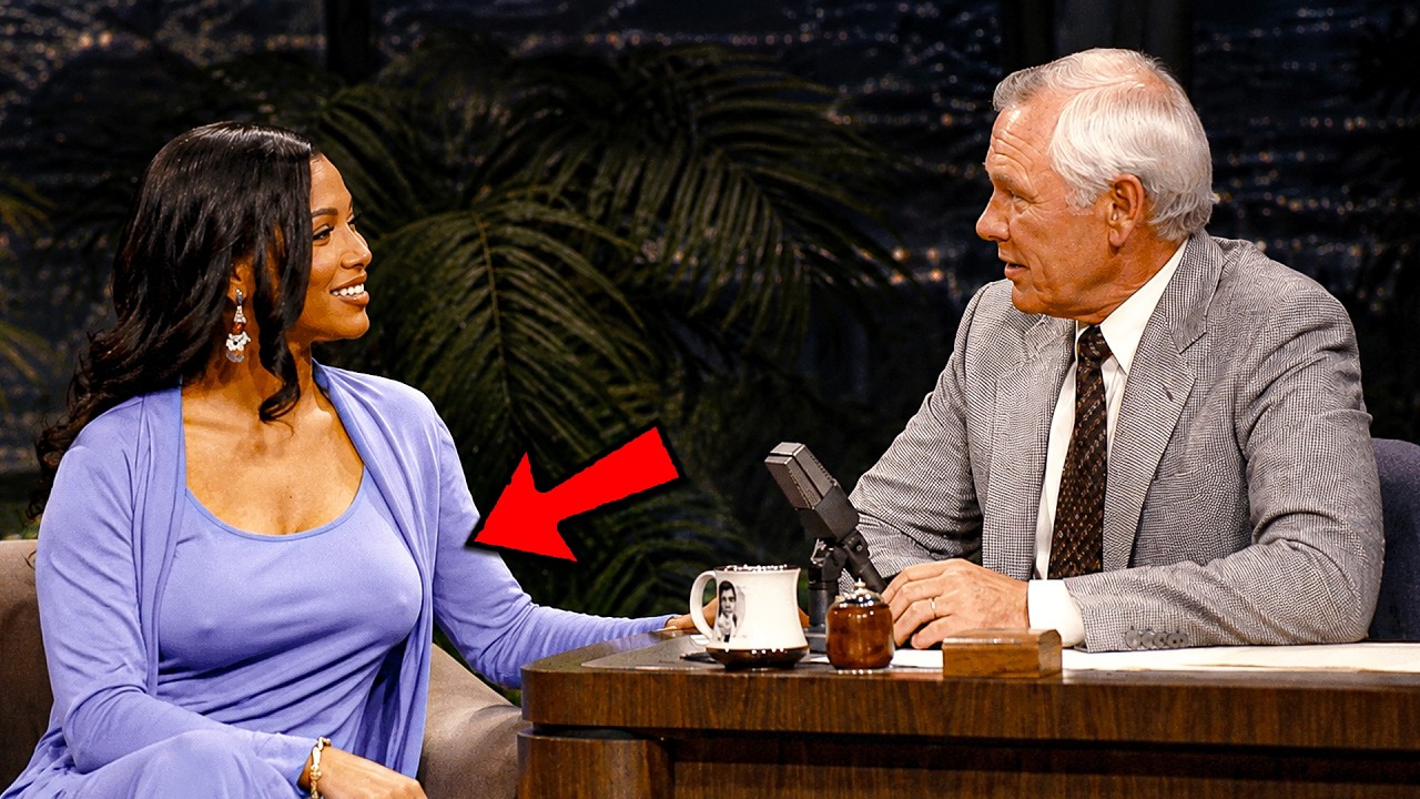 johnny carson blue dress Johnny's 4th of July Monologue