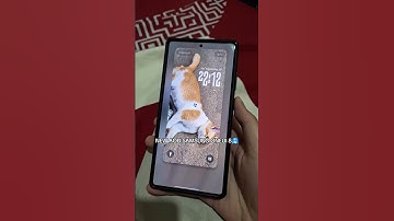 NEW AOD SAMSUNG ONEUI 8🥶#samsung #oneui8 #aod #lockscreen #tech