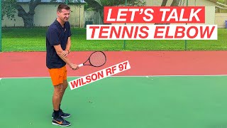 How to Get Rid of Tennis Elbow | Technique, Racquets & Strings screenshot 1