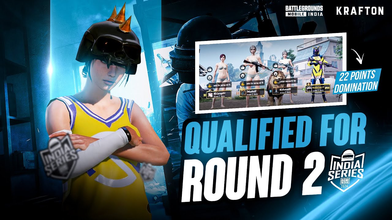 QUALIFIED FOR ROUND 3 || ROAD TO BGIS 2024 #bgmi #bgis2024 #bgmilive ...