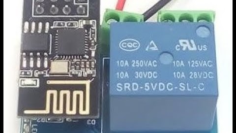 Управление светом по WiFi на esp8266