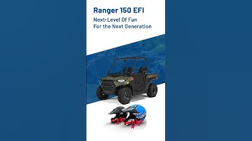Give your kids the thrill of their first adventure with the Ranger 150 EFI