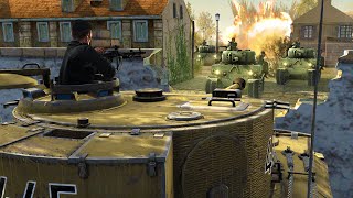 German Tiger Tank Defense of CITY BLOCKADE! - Call to Arms: Gates of Hell Battle Simulator