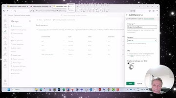 Create a Power Platform Environment