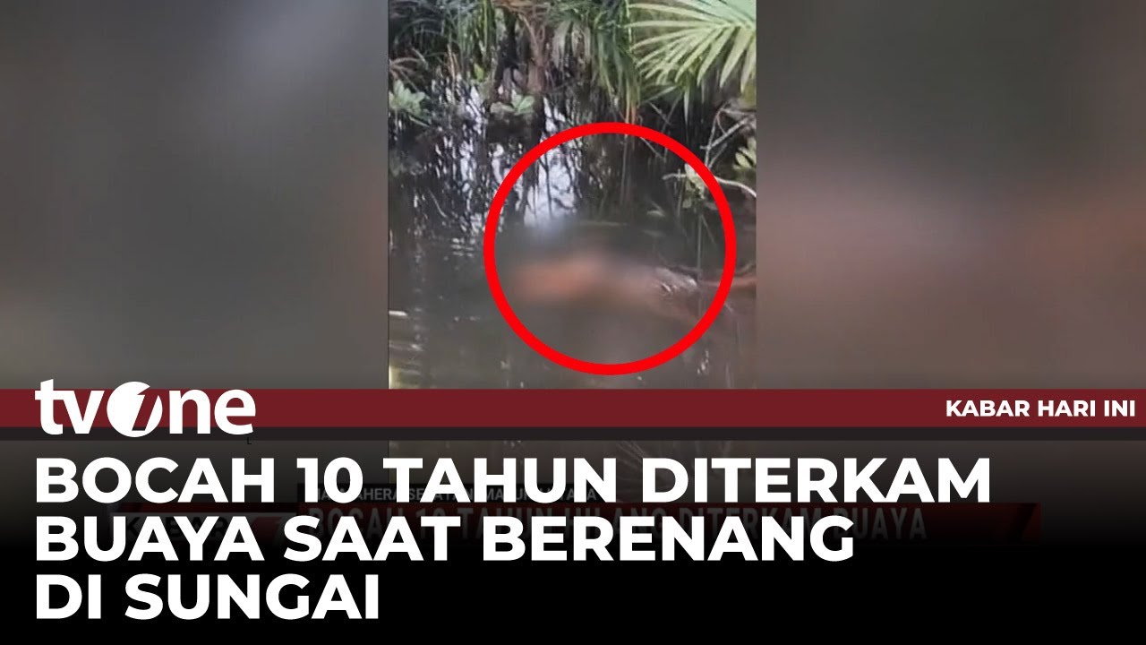 Detik-detik Jasad Bocah Dimangsa Buaya di Sungai | Kabar Hari Ini