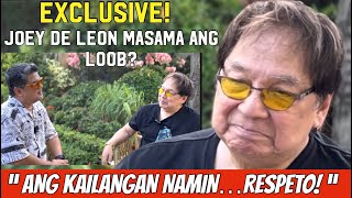 EXCLUSIVE! JOEY DE LEON: “ AKO ANG MAYARI NG PANGALANG… EAT BULAGA! “