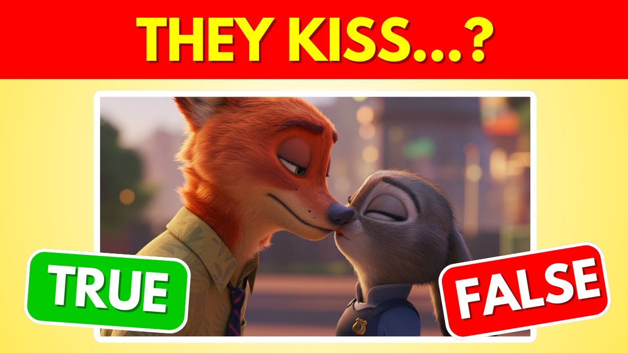 Викторина по мультфильму «Зверополис 2» 🔥 35 вопросов «верно/неверно» 