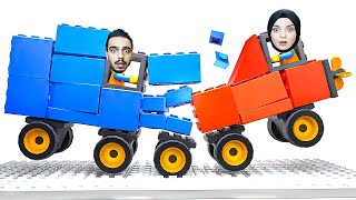 YENİLMEZ OYUNCAK ARABA YAPTIK !! 😱 TOYS : Crash Arena