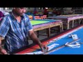 Saree printing process