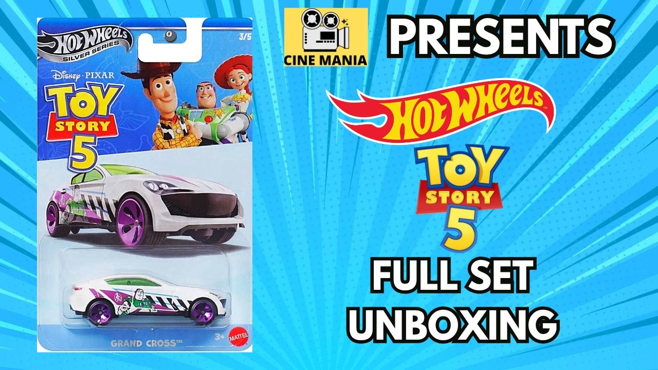 Hot Wheels Toy Story 5 Collection Review | ‪@CineMania24x7‬ - YouTube