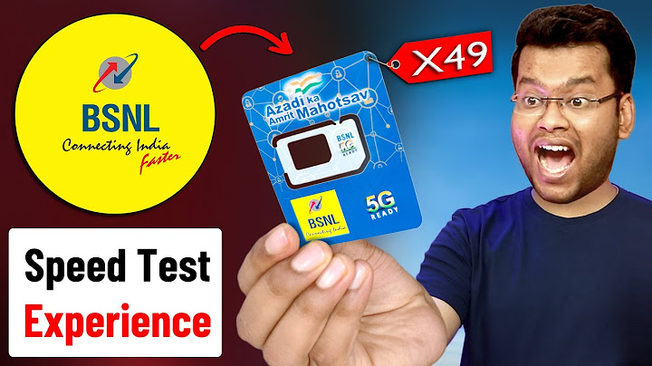 BSNL Sim Price, PORT, Speed Test, YouTube Play Test & Call Quality Test | BSNL Network Problem?