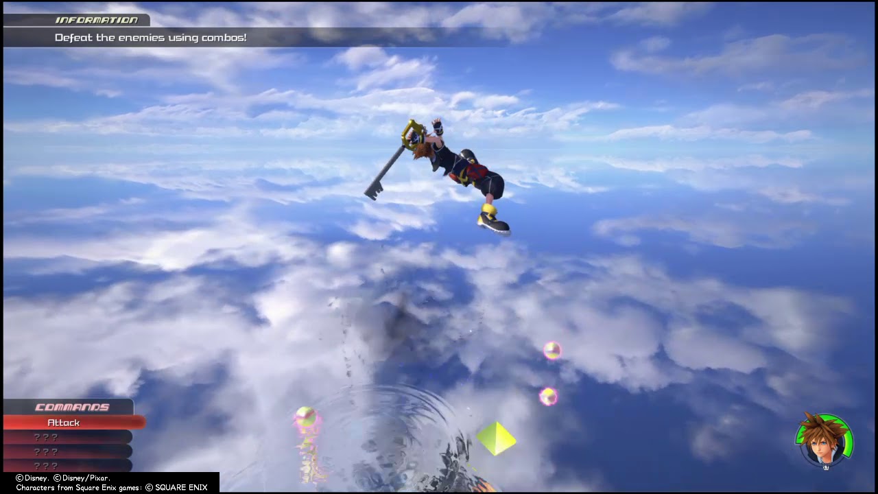 KINGDOM HEARTS 3-Destati Dive Into The Heart OOB Glitch Tutorial