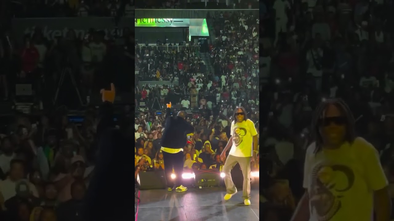 Vybz Kartel and Dj Khaled live on Stage at the Barclay's Center, Brooklyn, New York, USA 🇺🇸