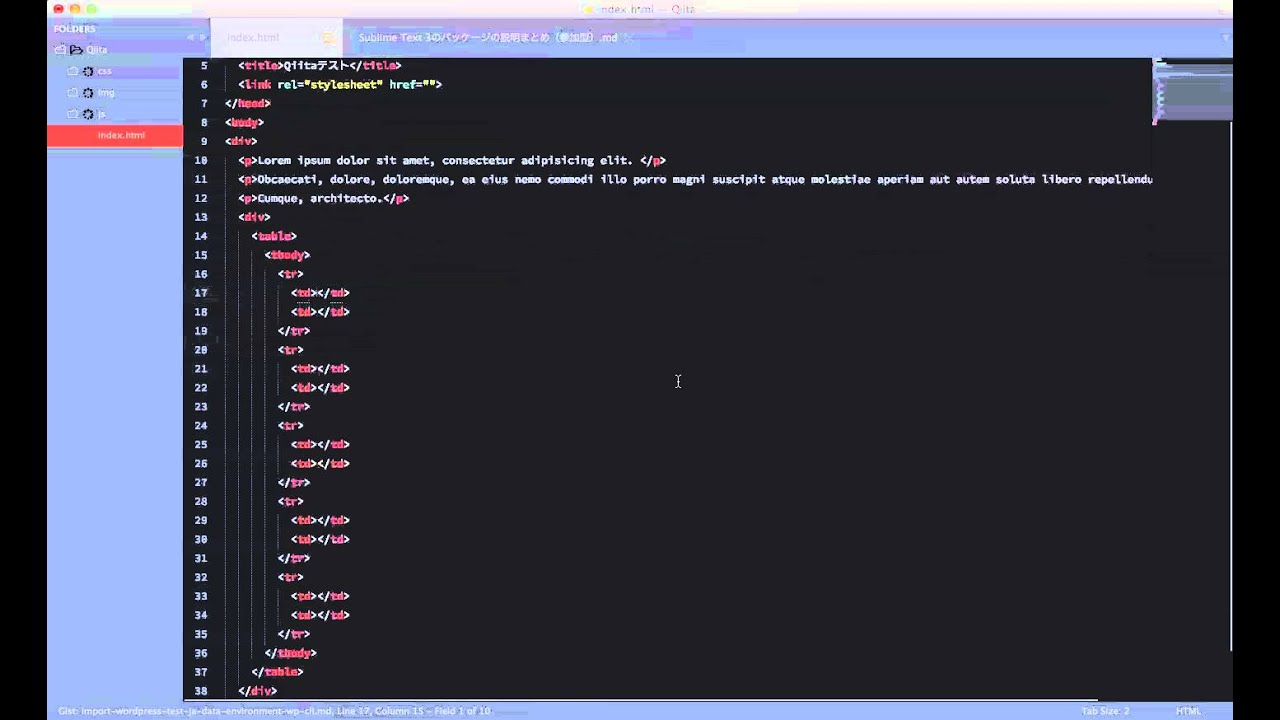 Emmet Expand Abbreviation - YouTube