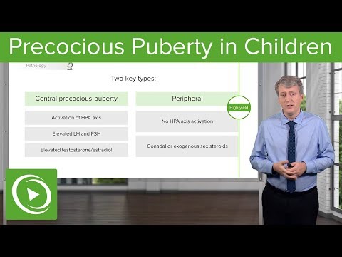 Video: Preocious Puberty: Simptomi, Veidi, ārstēšana Un Daudz Kas Cits