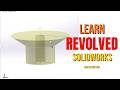 SolidWorks Revolve Feature Tutorial | Revolved Boss/Base Command Explained | Nexzen Design Solutions