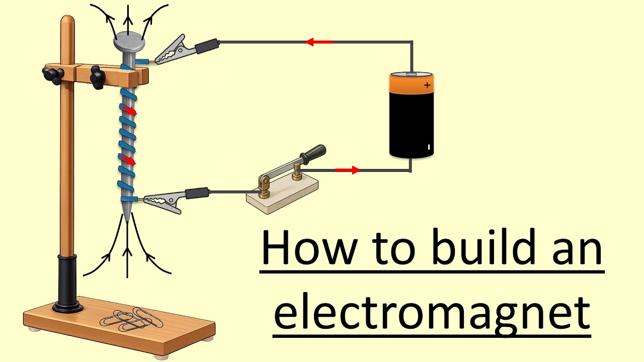 7.06 How to build and test an electromagnet.