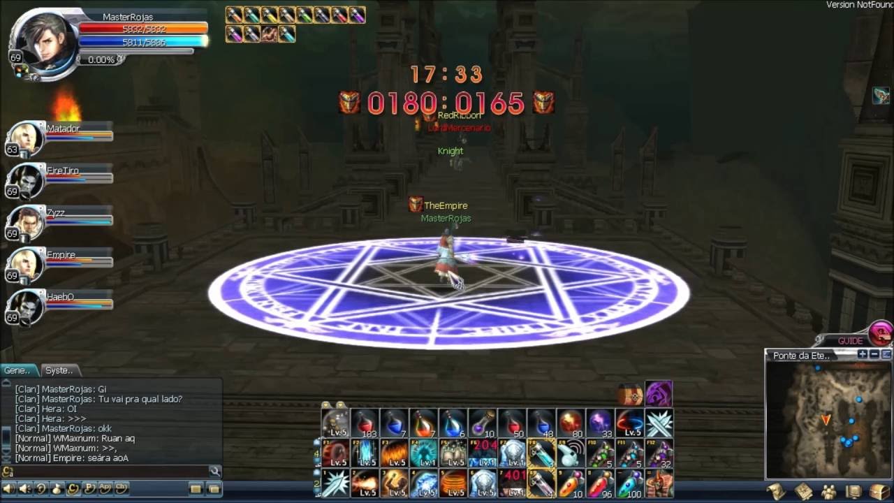 Mage&ATA vs Shadow&DH - Arena Priston Tale 2