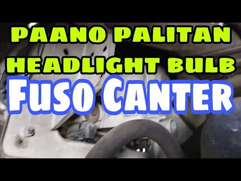 paano magpalit ng headlight bulb-Fuso Canter 2011 model.#dandriveyt #basictips #howto