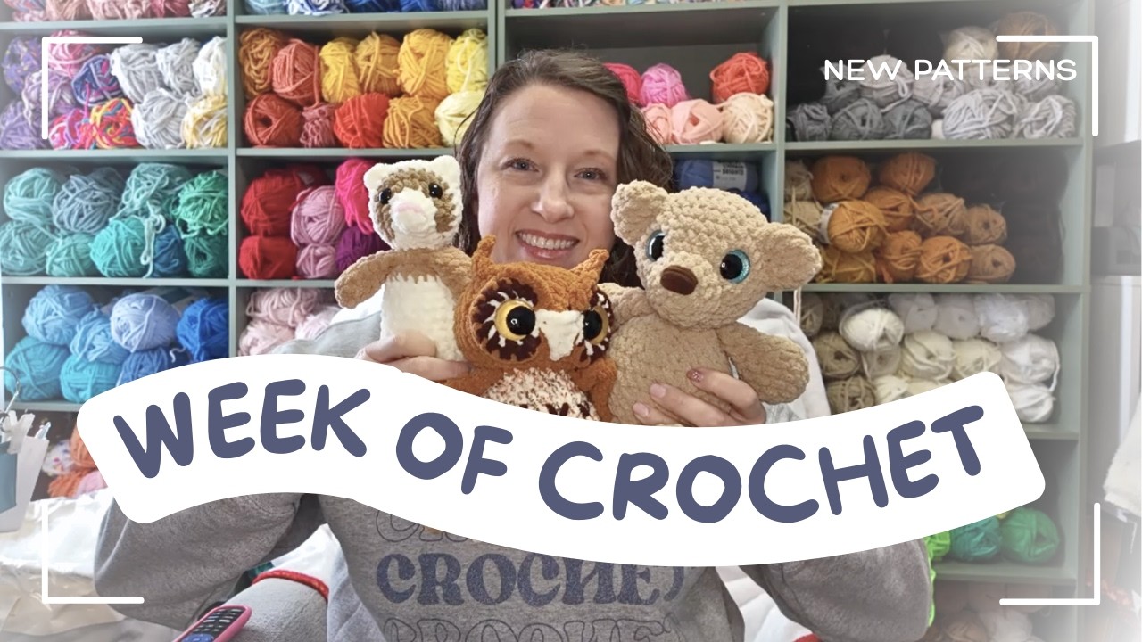 Неделя вязания крючком — Новые схемы! — Выпуск новых схем.