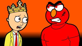 Elmo Ruins Caillou's Halloween!