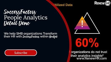 SuccessFactors People Analytics I Better decision making