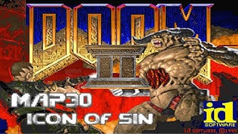 Doom II: Hell on Earth - Map30: Icon of Sin (100%) [DOSBox]