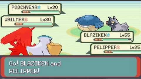Pokemon Emerald Gameplay - Team Aqua & Mt. Pyre