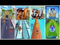 Subway Runner Parkout 🆚 Tom Gold Run 🆚 Subway Runner Escape 🆚 Sonic Dash🎵🎼🎧