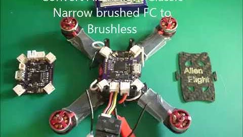AlienFlight Classic Narrow Converted to brushless