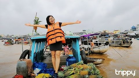 Chợ nổi Cái Răng, một trong mười chợ ấn tượng nhất thế giới